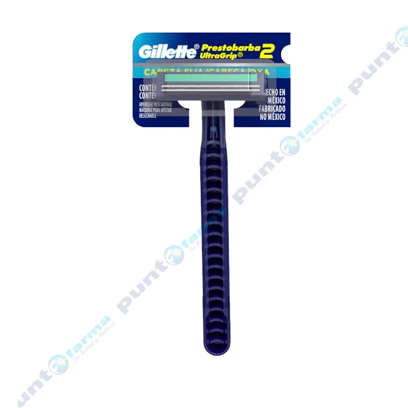 Maquina para afeitar UltraGrip Gillette - Cont. 1 unidad
