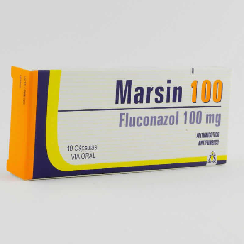 Fluconazol Cápsulas De 100 Mg