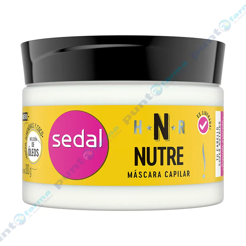 Máscara de Tratamiento Capilar Nutre Sedal - Cont.300 g