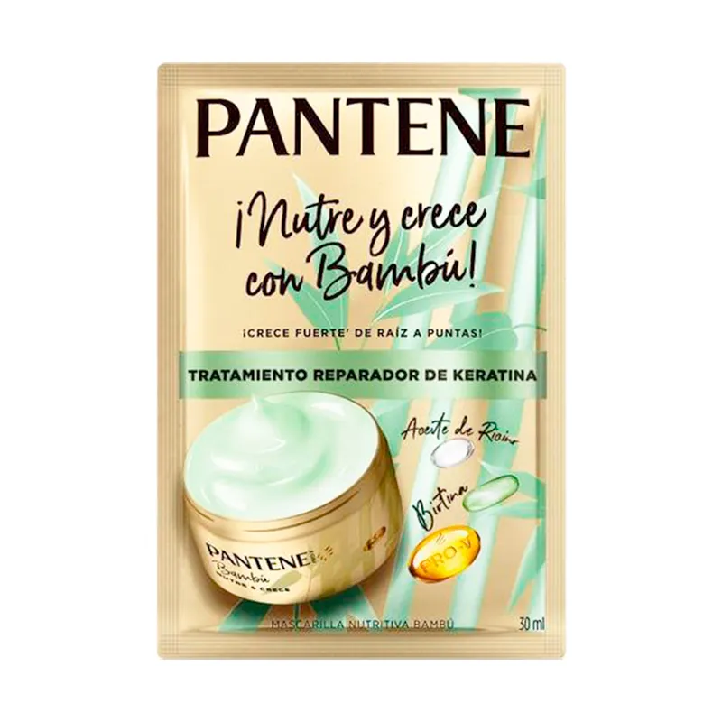 Mascarilla Bambu Pantene - Cont.30 mL