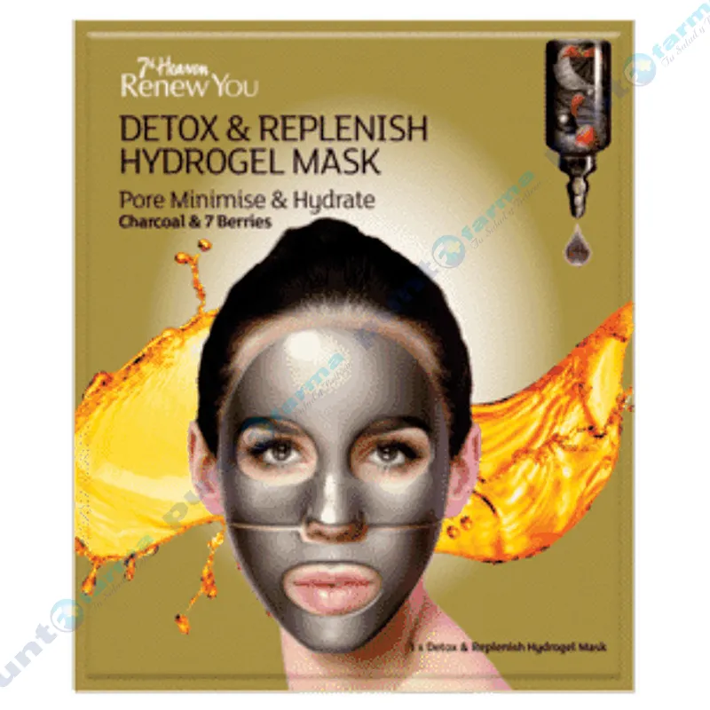 Mascarilla de Hidrogel 7th Heaven Renew You Detox & Replenish