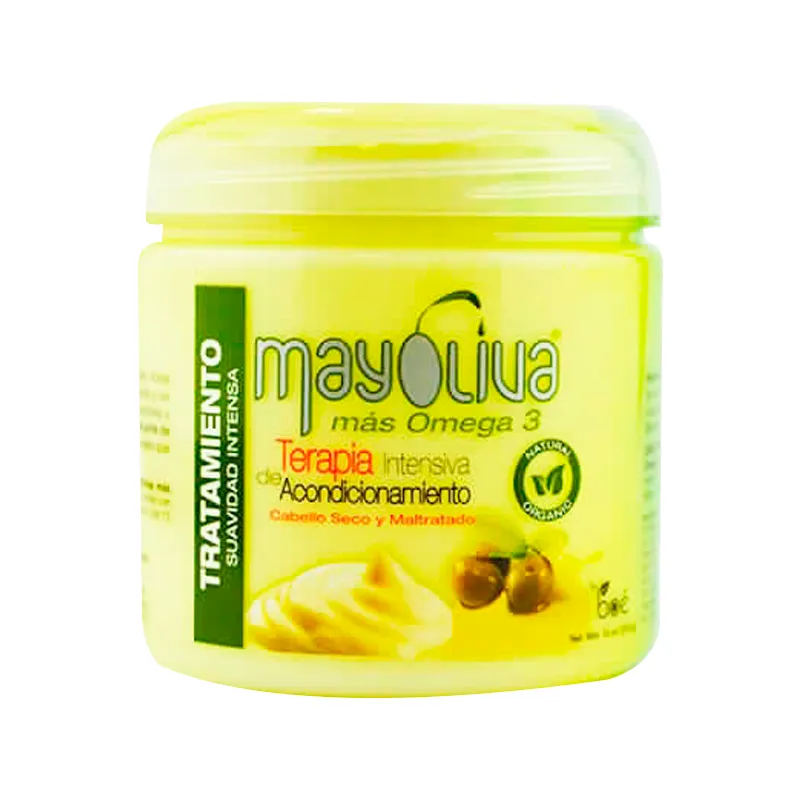 Mayoliva más Omega 3 Tratamiento de suavidad intensa - Cont. 454 g