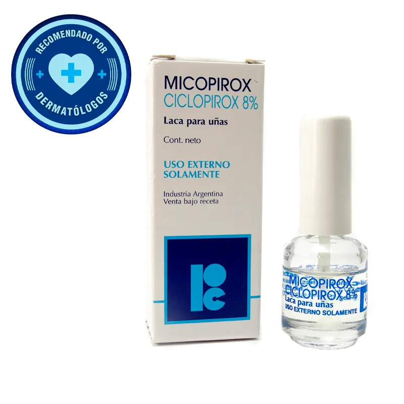 Micopirox Ciclopirox 8% Laca para Uñas - 5mL