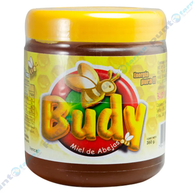 Miel de Abeja Budy - Cont. Neto 360g