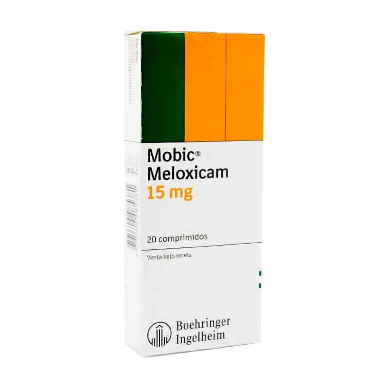 Mobic Meloxicam 15 mg - Caja con 20 comprimidos