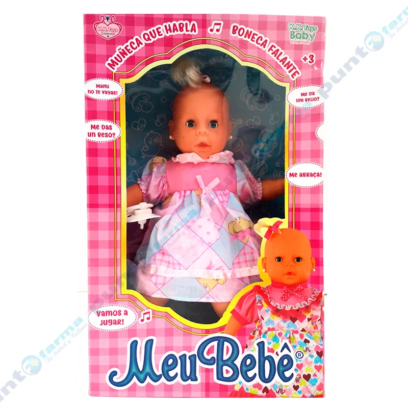 Muñeca Meu Bebe 3+