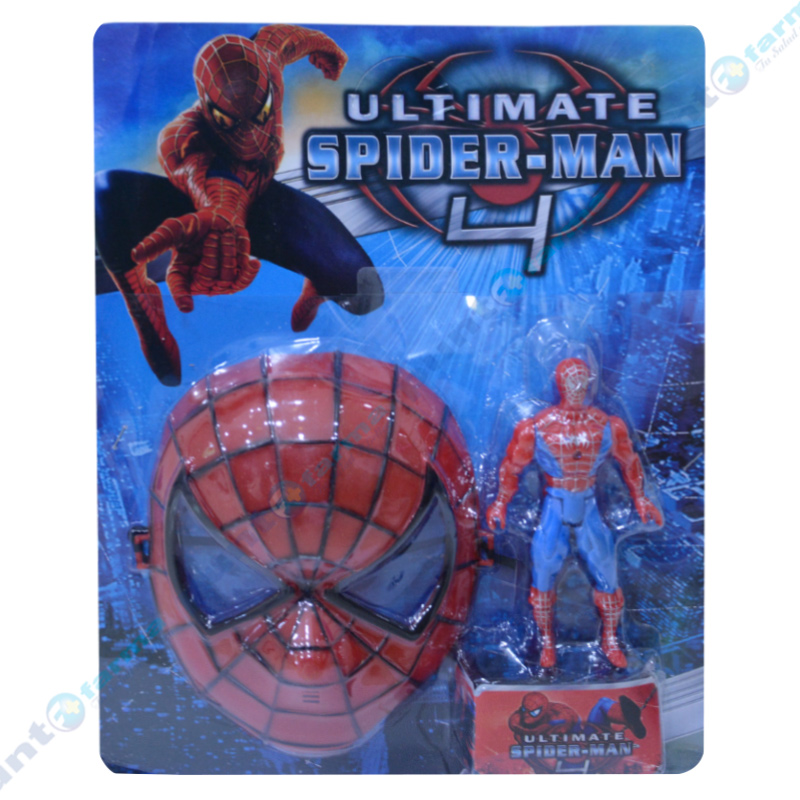 Muñeco & Máscara Hultimate Spider-Man 4 | Punto Farma