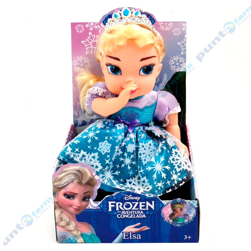 Quedateencasa Punto Farma Muneca Musical Bebe Chupa Dedo Elsa De Disney