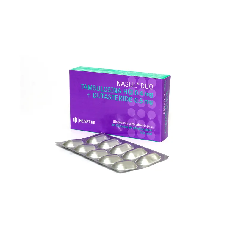 Image miniatura de Nasul-Duo-Tamsulosina-HCI-0-4mg-Dutasteride-0-5mg-Cont-30-capsulas-de-gelatina-dura-52033.webp