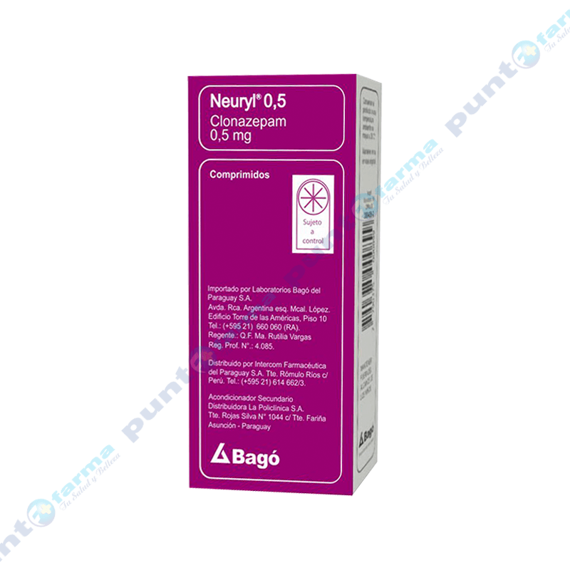 Precio Rivotril 0 5