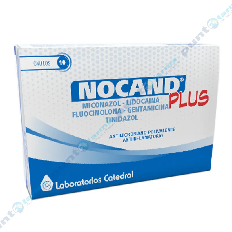 Nocand Plus Miconazol - Caja de 10 ovulos