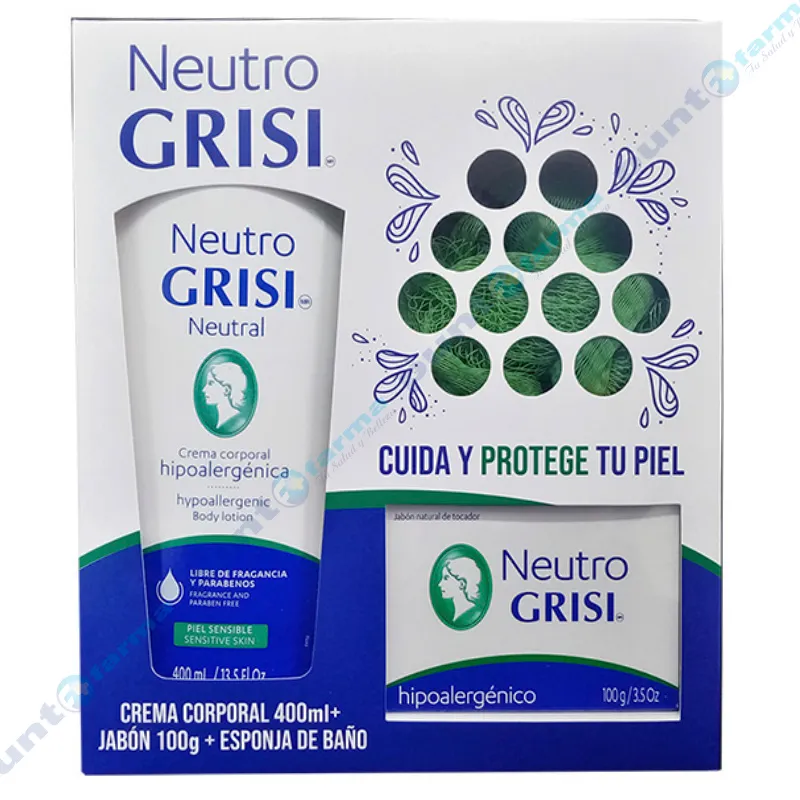 Comprar 4 Pack Jabón Grisi De Tocador Neutro -400gr