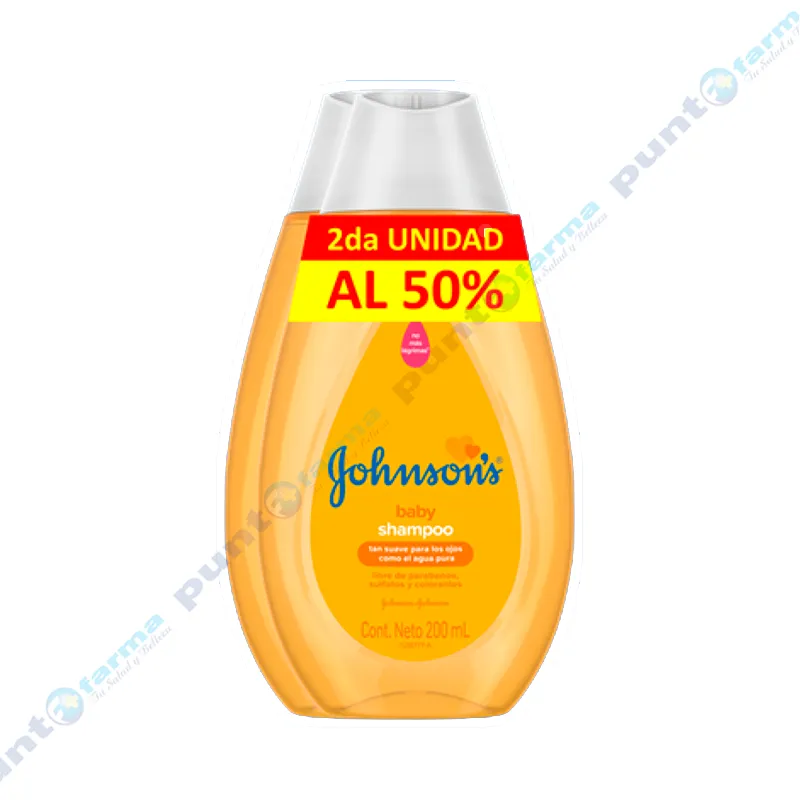 Johnsons Gel De Baño Y Shampoo Para Bebe Recien Nacido 400 ml