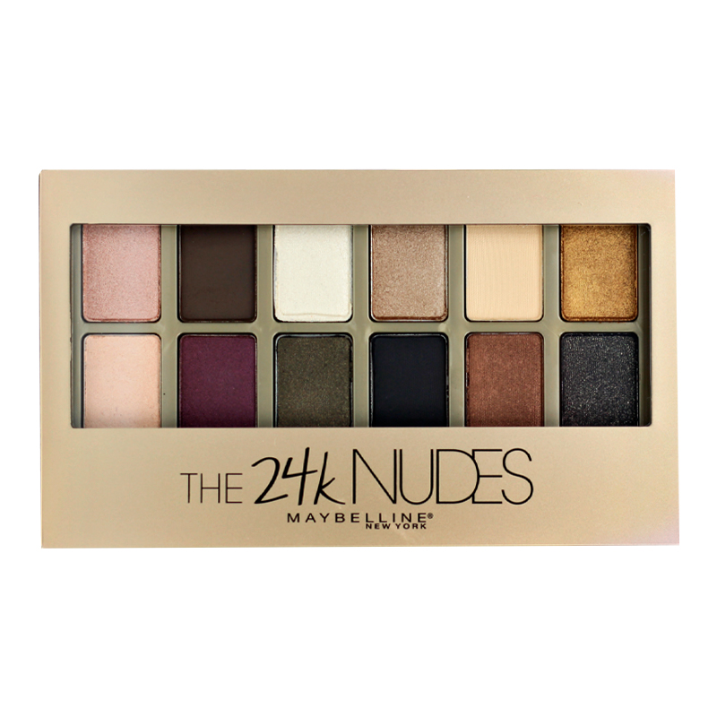 Paleta de sombras The 4k Nudes de Maybelline con paleta maybelline Paleta de sombras The 4k Nudes de Maybelline