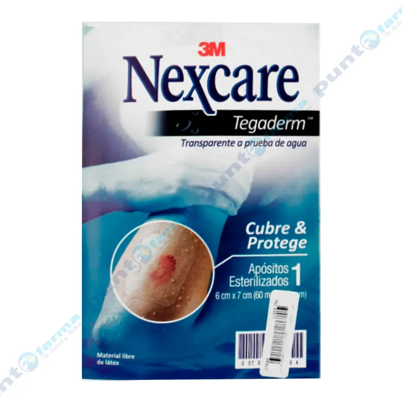 Parche Invisible Nexcare Tegaderm - Cont 1 unidad