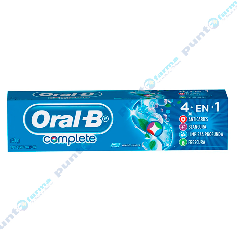 Pasta de Dientes OralB Complete Cont 80 gr Punto Farma