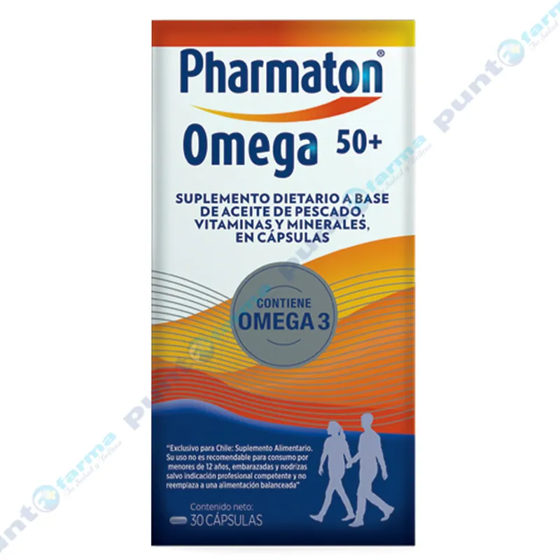 Pharmaton Omega 50+ - Cont. 30 cápsulas