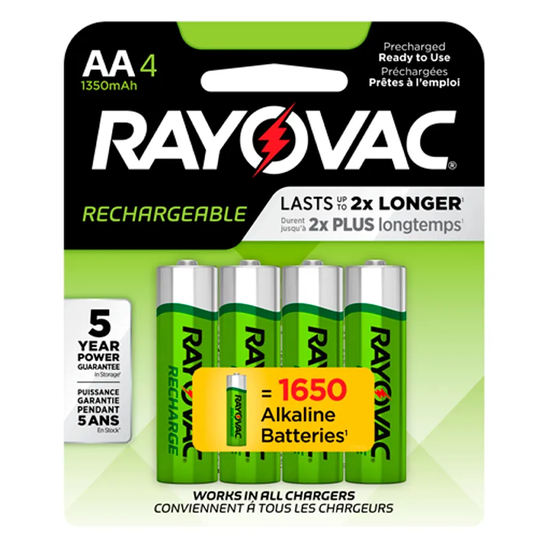 Pila recargable AAx4 2200 mAh