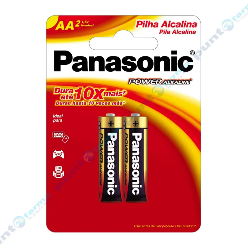 Tira de pilas AA Panasonic x 20 unidades