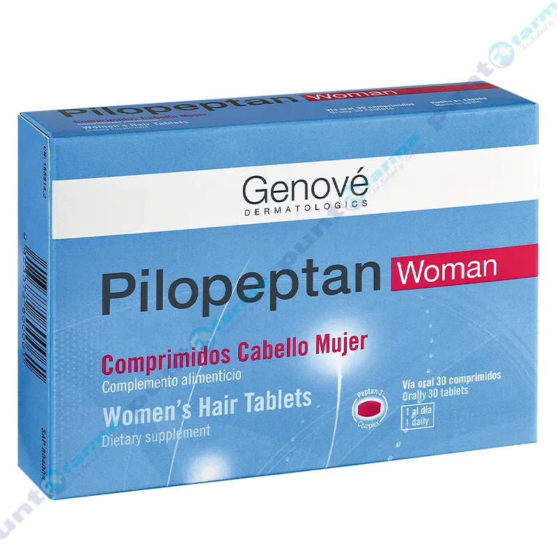 Pilopeptan Woman Genové - Caja de 30 comprimidos