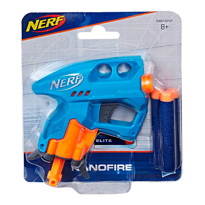Pistola Nerf Nanofire Blue