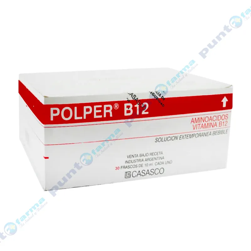 Polper Vitamina B12 - Cont 30 ampollas de 10 mL