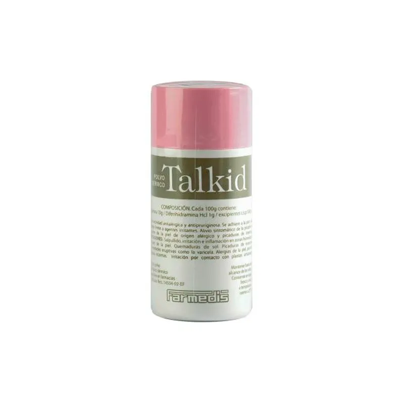 Polvo Dérmico Talkid - Cont. 50 g