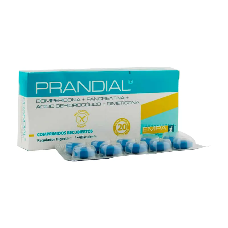 Prandial - Caja con 20 comprimidos recubiertos