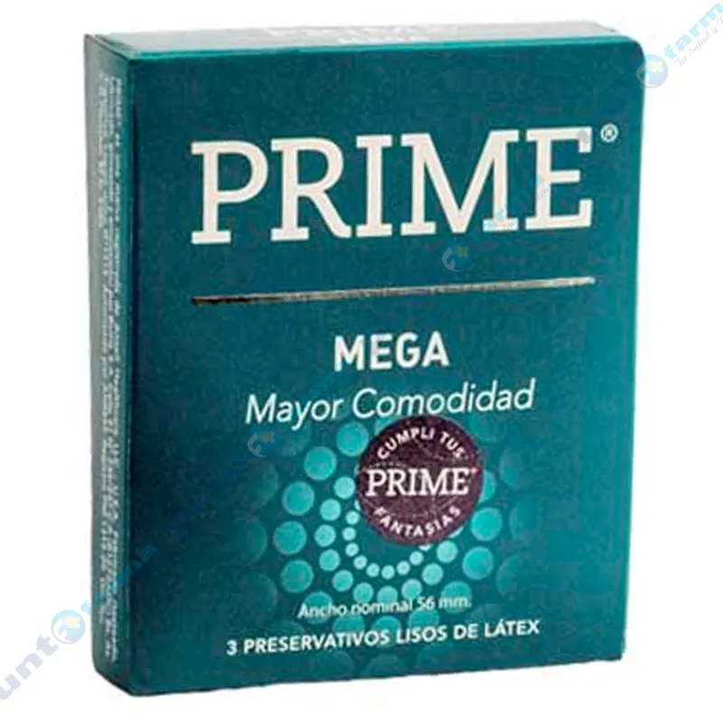 Preservativos Mega Pime - Cont 3 unidades