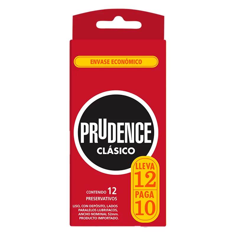 Preservativos Prudence Clásico - Pague 10 Lleve 12
