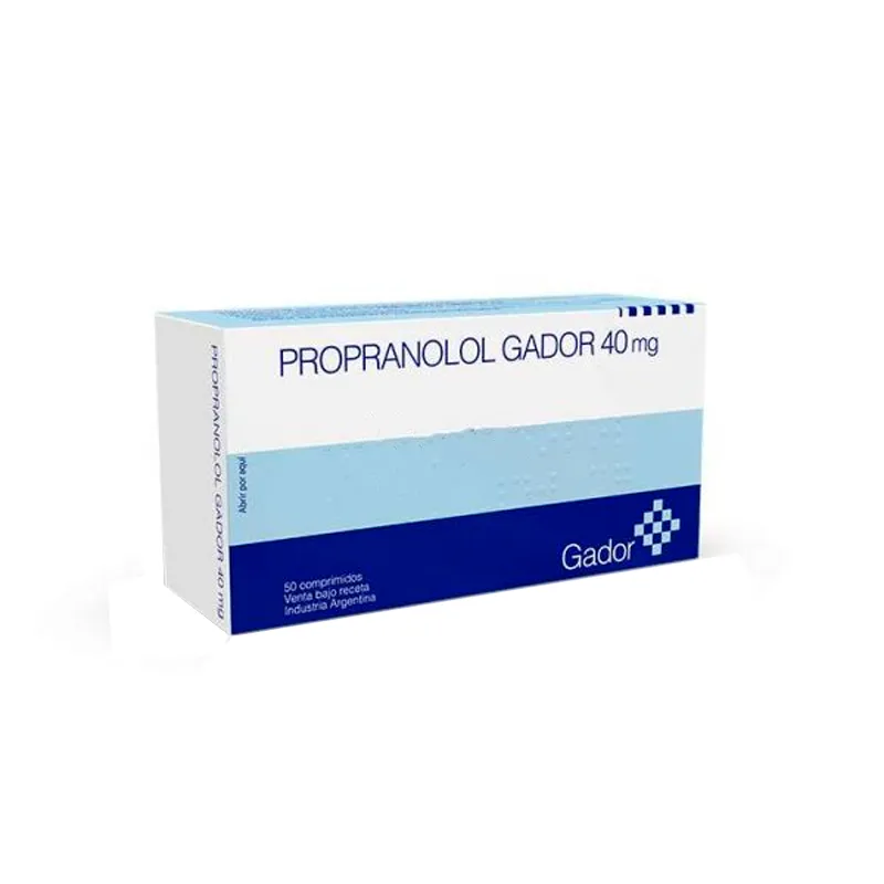Propranolol Gador 40 mg - Contiene 50 comprimidos.