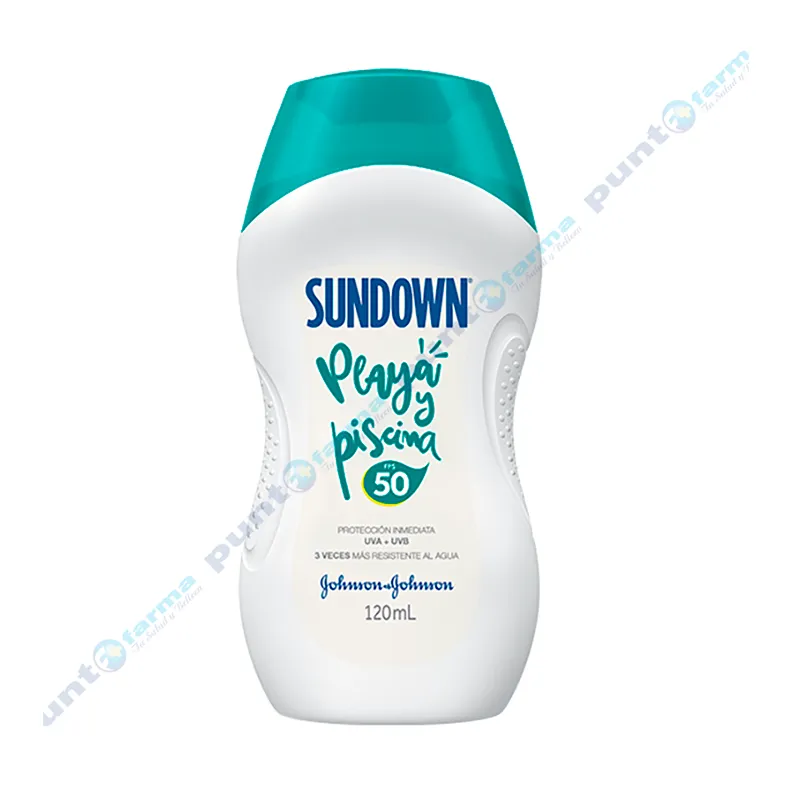 Protector Solar Playa y Piscina FPS50 Sundown - 120 mL