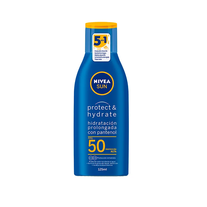 Protector Solar Protect & Hydrate SPF50 Nivea Sun- Cont.125 mL
