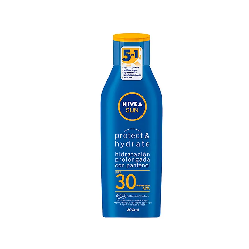 Protector Solar Sun Protect & Hydrate FPS30 Nivea - Cont.200 mL
