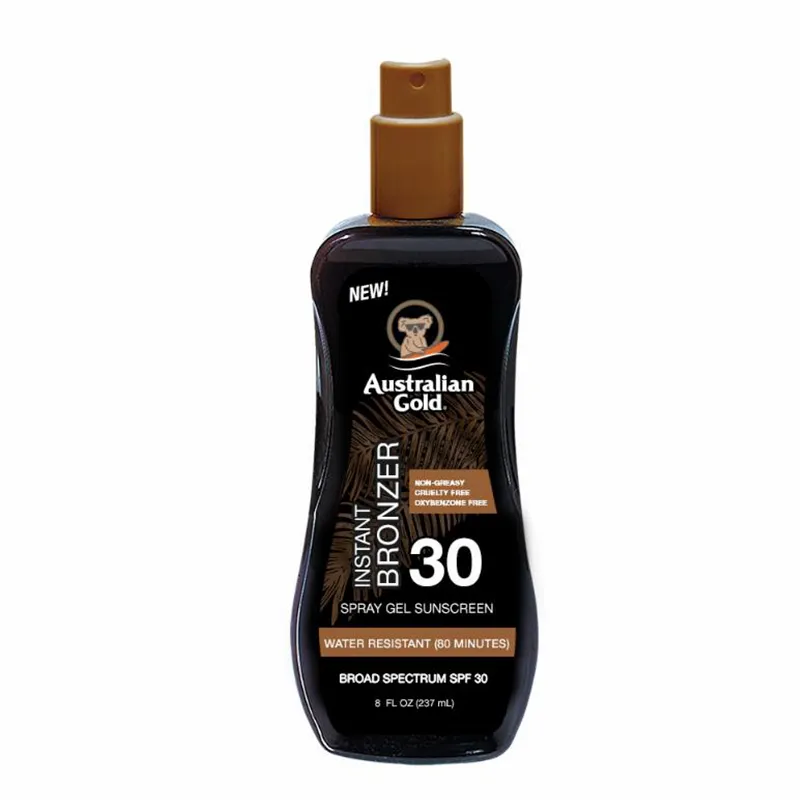 Protector Solar SPF30 con Bronceador Instantáneo Australian Gold - Cont.237mL