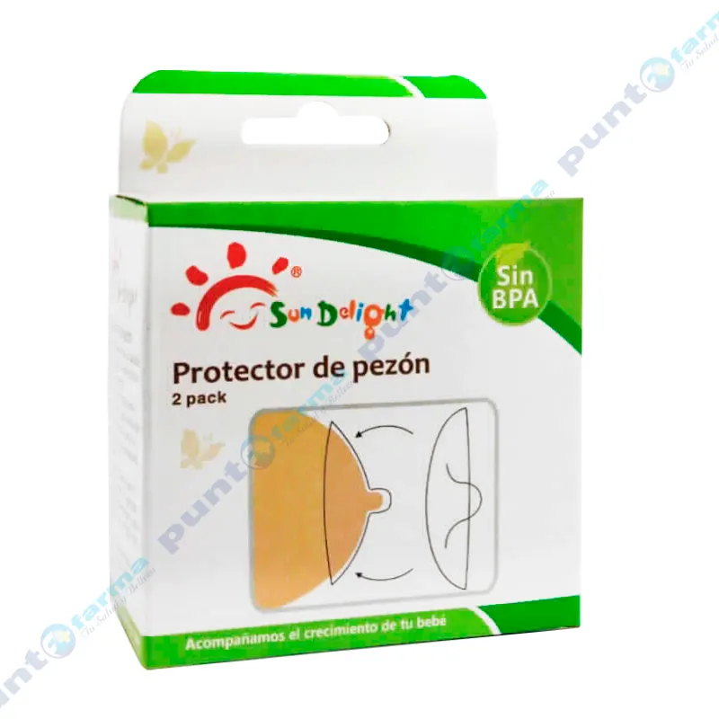 Protector de Pezón 2 pack SunDelight