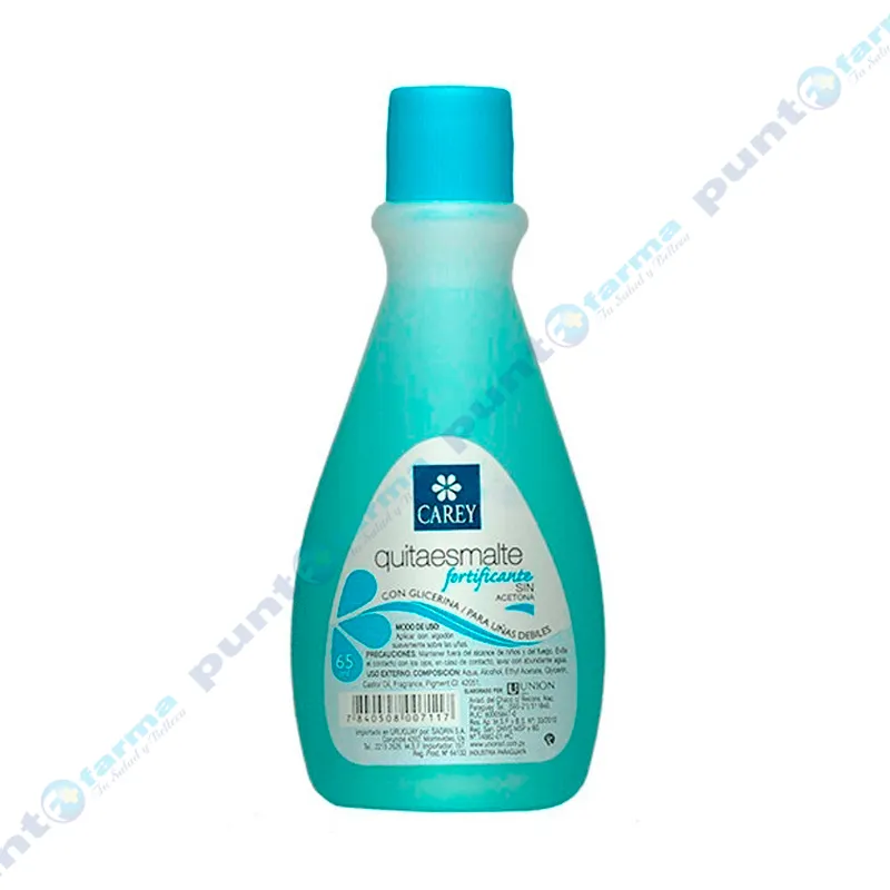 Quitaesmalte Fortificante Carey - 60 mL