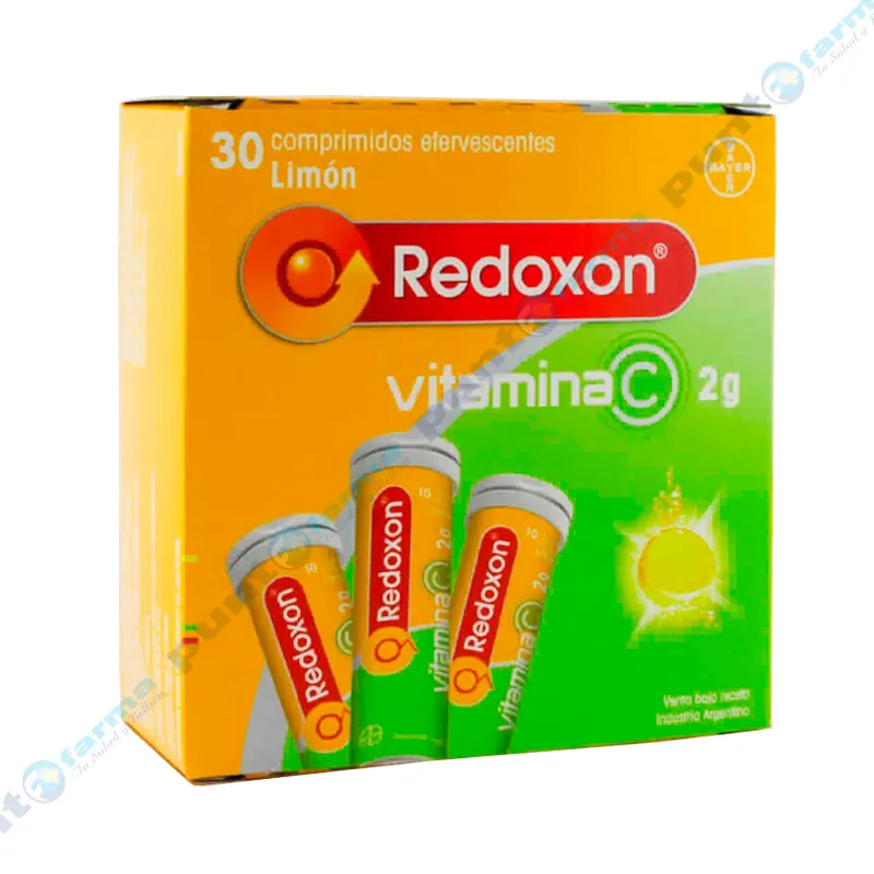 Redoxon Vitamina C 2 g Sabor Limón - Caja en 30 comprimidos efervescentes