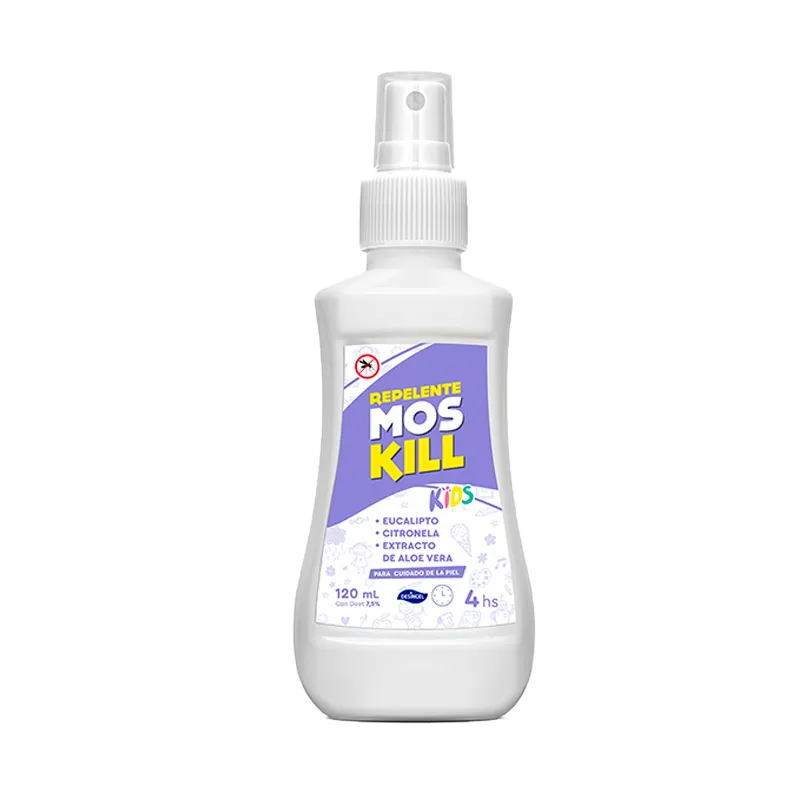 Repelente Kids 4hs Moskill - Cont.120 mL