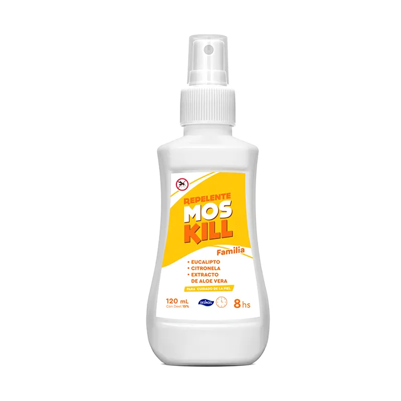 Repelente Moskill Eucalipto 8 horas - Cont.120 mL