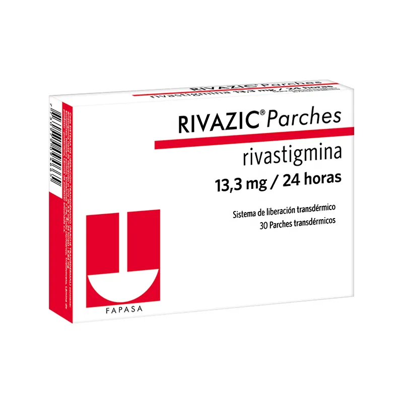 Rivazic Parches Rivastigmina 13,3 mg 24 horas - Cont 30 unidades