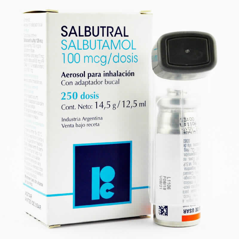 Salbutamol Setup. Сальбутамол на латыни