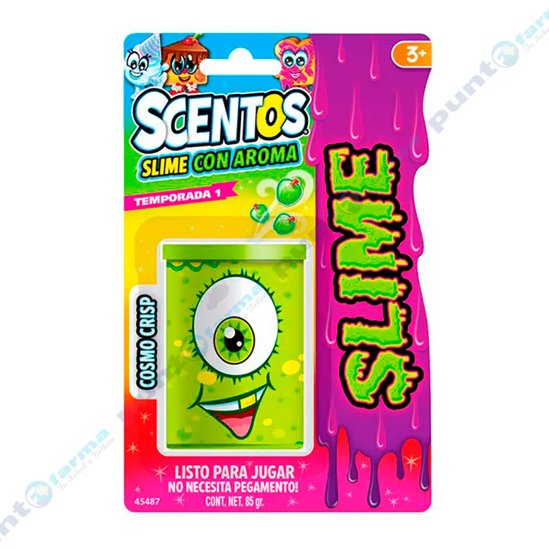 Scentos Slime con Aroma Manzana Verde