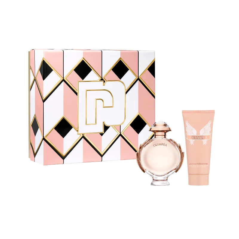Set Eau de Parfum 80mL Body Loci n 100mL Olympea Paco Rabanne