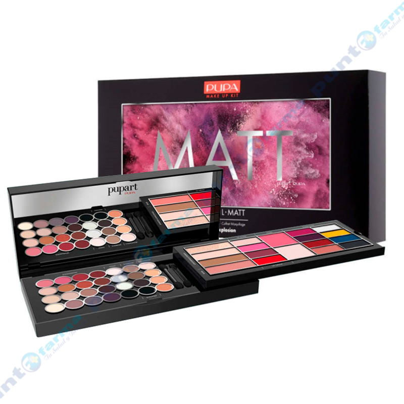 Punto Farma | Set de Maquillaje L-Matt Hot Explosion Pupart Pupa Punto Farma | Set de Maquillaje L-Matt Hot Explosion Pupart Pupa