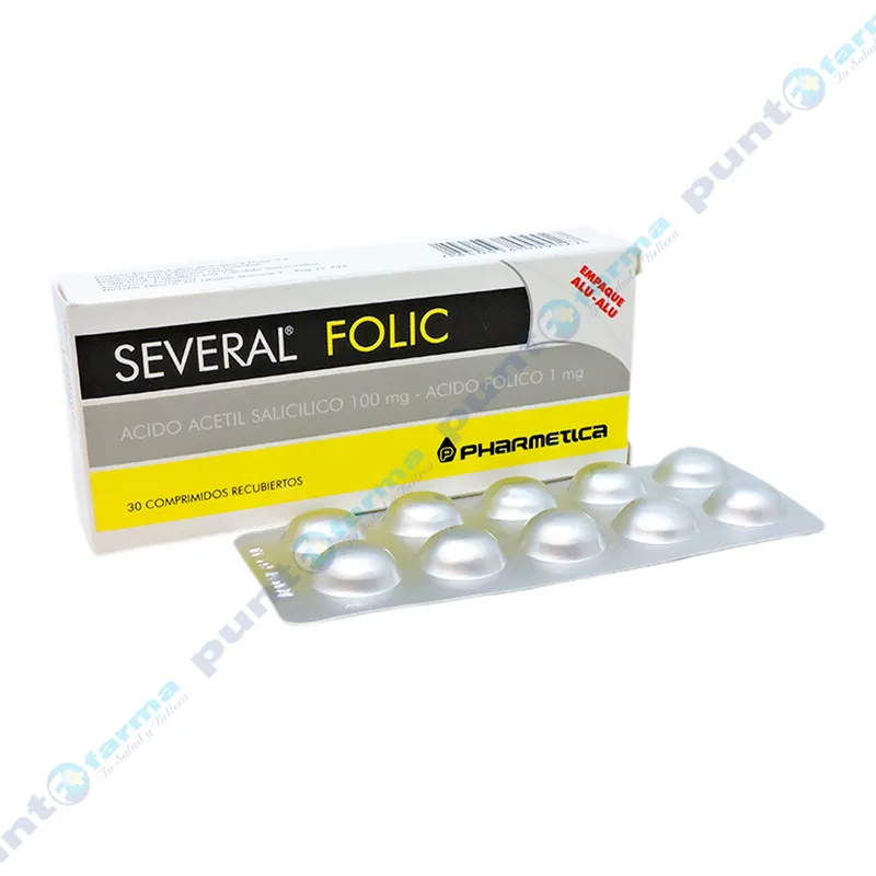 Several Folic - Caja de 30 comprimidos recubiertos