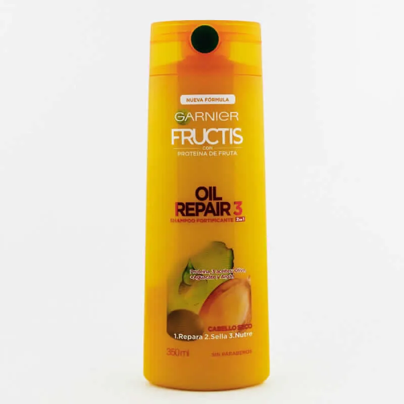 Shampoo 2en1 Oil Repair 3 Garnier Fructis - 350 mL