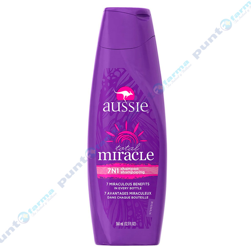 Punto Farma Shampoo Aussie Total Miracle 7 en 1 360 mL