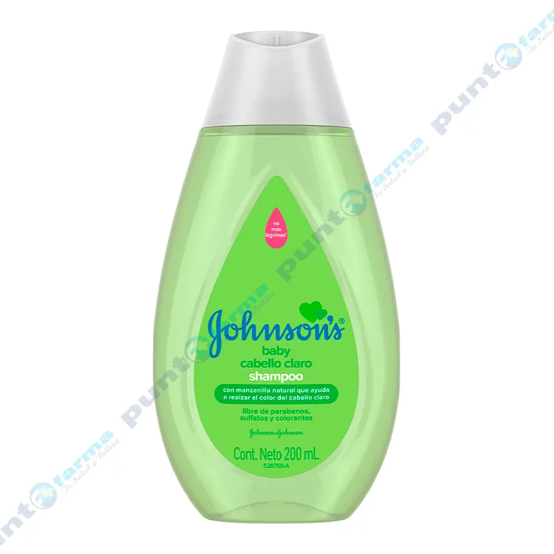 Shampoo Cabello Claro Johnson's Baby - 200 mL