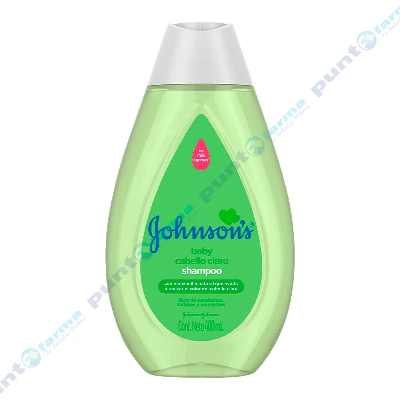 Shampoo Cabello Claro Johnson's Baby - 400 mL